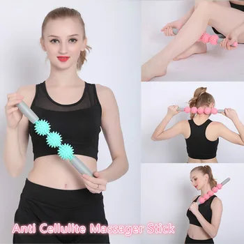 

Anti Cellulite Massager Stick Anti-Cellulite Trigger Point Stick Body Foot Face Leg Slimming Massage Muscle Roller