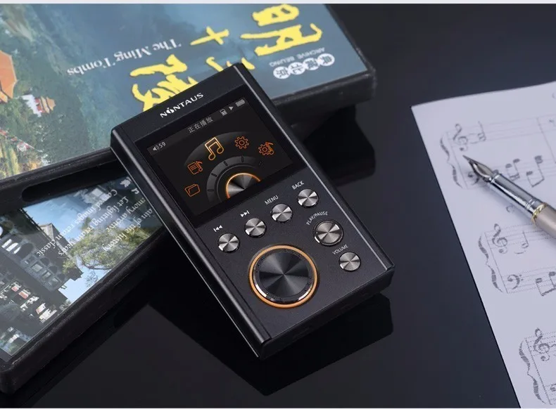 AK NiNTAUS X10S MP3 Hifi плеер обновленная версия DSD64 HIFI музыка Высокое качество Мини Спортивный ЦАП WM8965 процессор 16 Гб