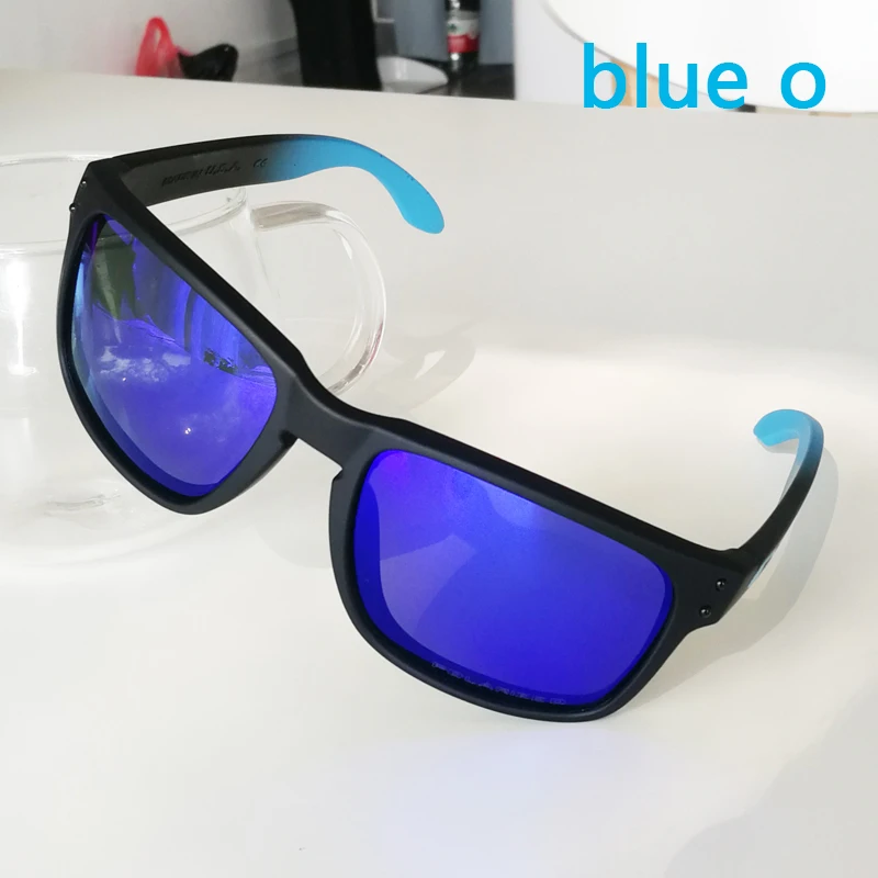 holk-BlackBlue Holbrooke o, Брендовые мужские дизайнерские модные солнцезащитные очки TR90, оправа, поляризационные линзы, 9102, солнцезащитные очки для вождения, uv400, Gafas De Sol - Цвет линз: holk-BlackBlue