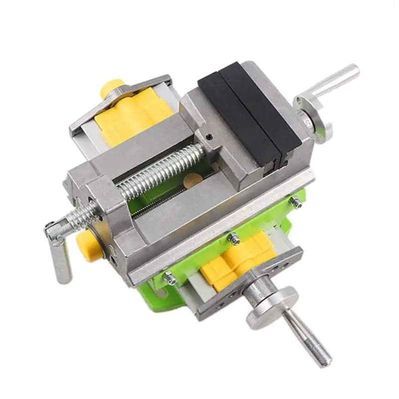

Aluminum Alloy Slide Cross Table Vise For Milling Machine Bench Drilling Tables Working Compound