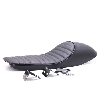 

Vintage Motorcycle Extended Hump Cushion Motorcycle Seat Cafe Racer Saddle Scramble Flat Pan FOR CG1215 Hot