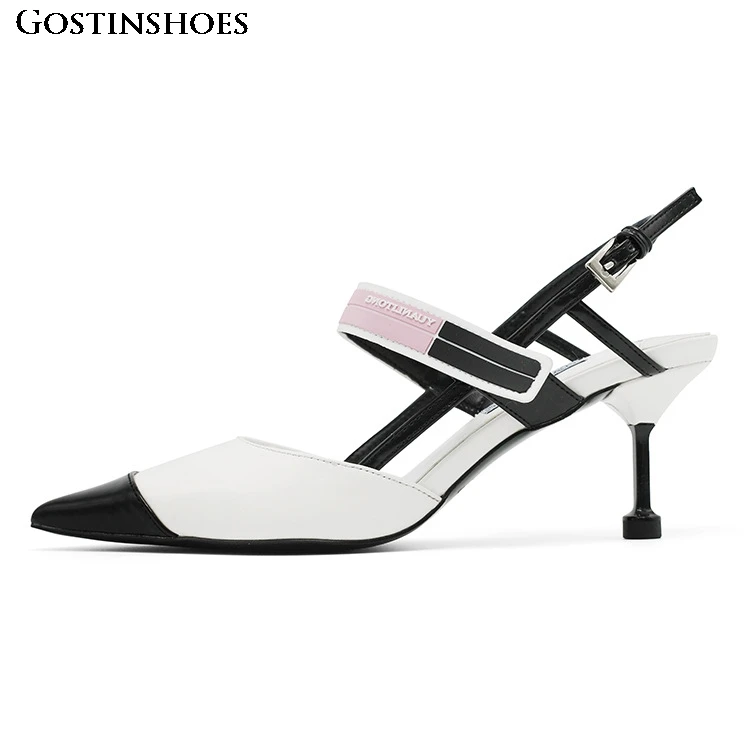 

Shoes Woman Heels 6cm Thin Heel Fashion Chaussures Femme Summer Pumps Women Shoes