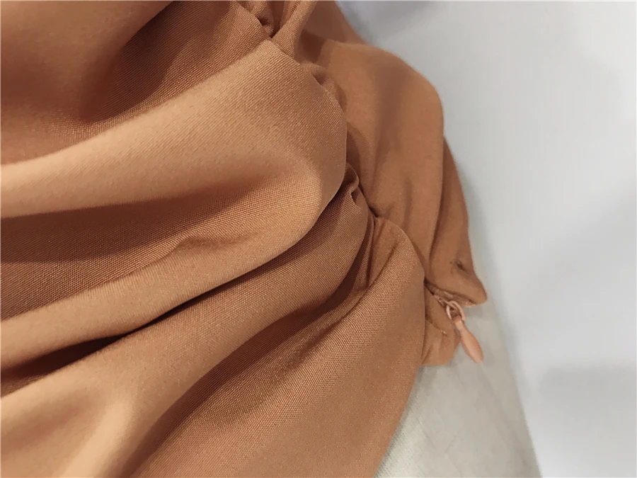 Neploe, асимметричный воротник без бретелек, Blusas, топ, Осень-зима, Корейская нижняя рубашка, фонарь, длинный рукав, одноцветные, тонкие блузки 55958