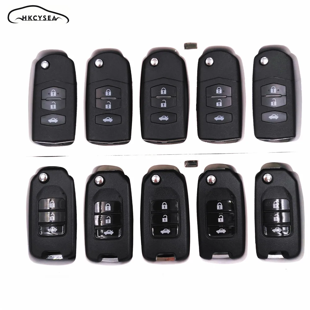 5 шт. оригинальный B10-3 KEYDIY для Honda Style B14-3 Mazda 3 кнопки дистанционного ключа URG200 KD900