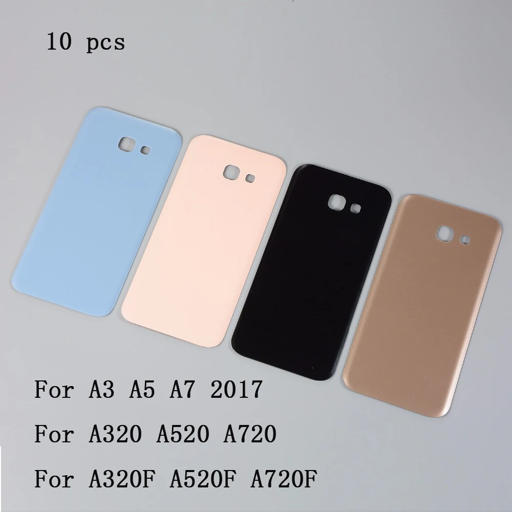 10 шт для задней крышки для Samsung Galaxy A3 A5 A7 Корпус чехол Стекло A320 A520 A720 задняя крышка аккумулятора Стикеры A320F A520F A720F
