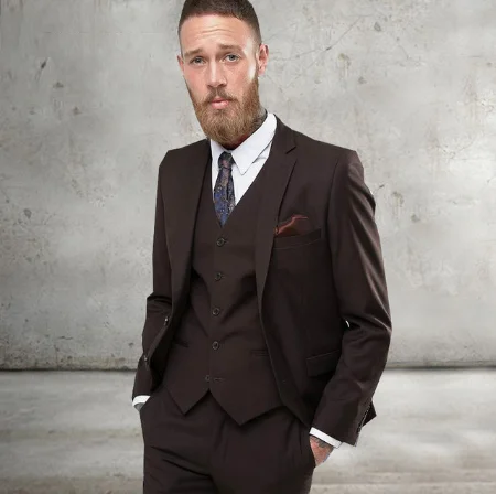 Bridalaffair черный формальный мужской костюм Slim Fit мужские s костюмы индивидуальный пошив смокинг для жениха блейзер для свадьбы Выпускной пиджак брюки с жилетом 3 шт