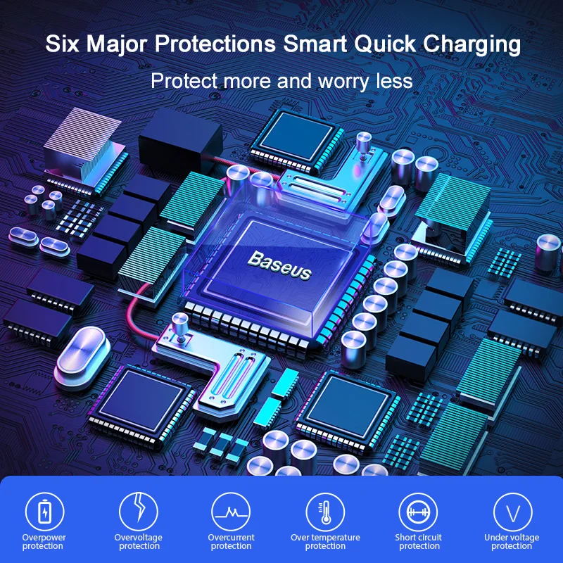 Baseus Quick Charge 4,0 3,0 USB C автомобильное зарядное устройство для huawei P30 Xiaomi Mi9 мобильный телефон QC4.0 QC3.0 type C PD 3,0 Быстрая зарядка автомобиля