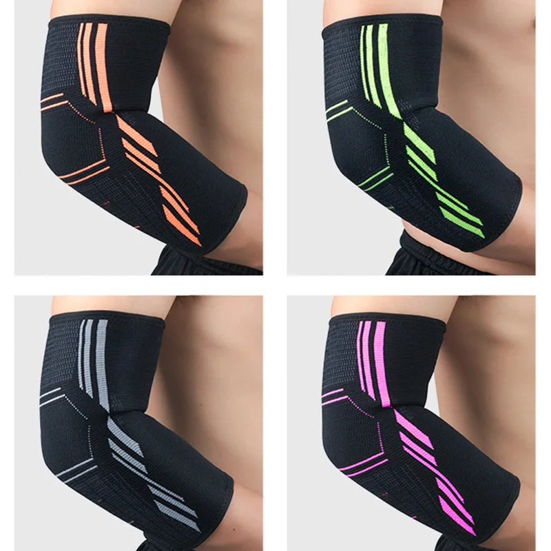 Wholesale Elbow Support Elbow Braces Arm Protect Breathable Elastic Sleeve for Sports N66