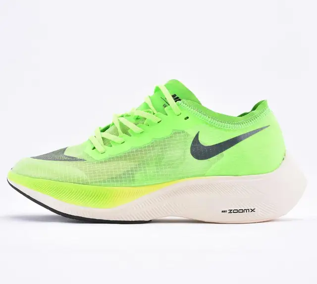 neon sports shoes