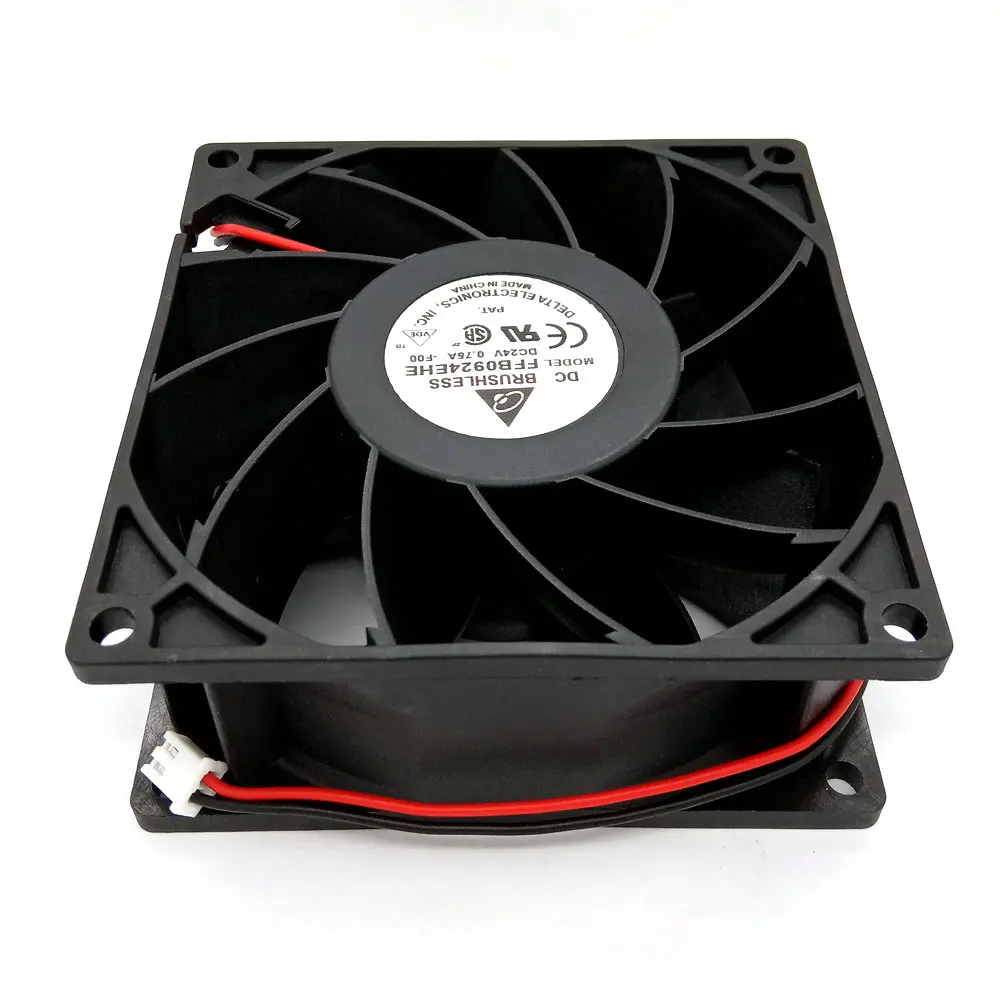 Delta FFB0924EHE DC24V 0.75A 8 см 92*92*38 мм 2 линии Инвертор Вентилятор охлаждения