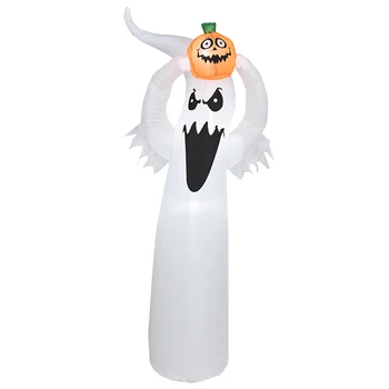 

Halloween Glowing Ghost Shaped Inflatable Model Movable Props Party Decoration With Original US Plug Halloween Party Supplies