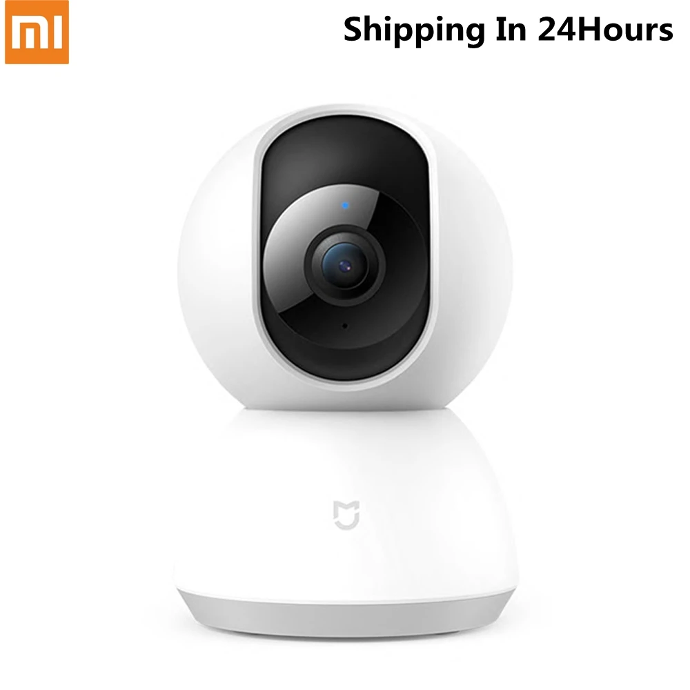 Умная IP камера Xiaomi Mijia беспроводная с Wi Fi и поворотом на 360 градусов видео веб