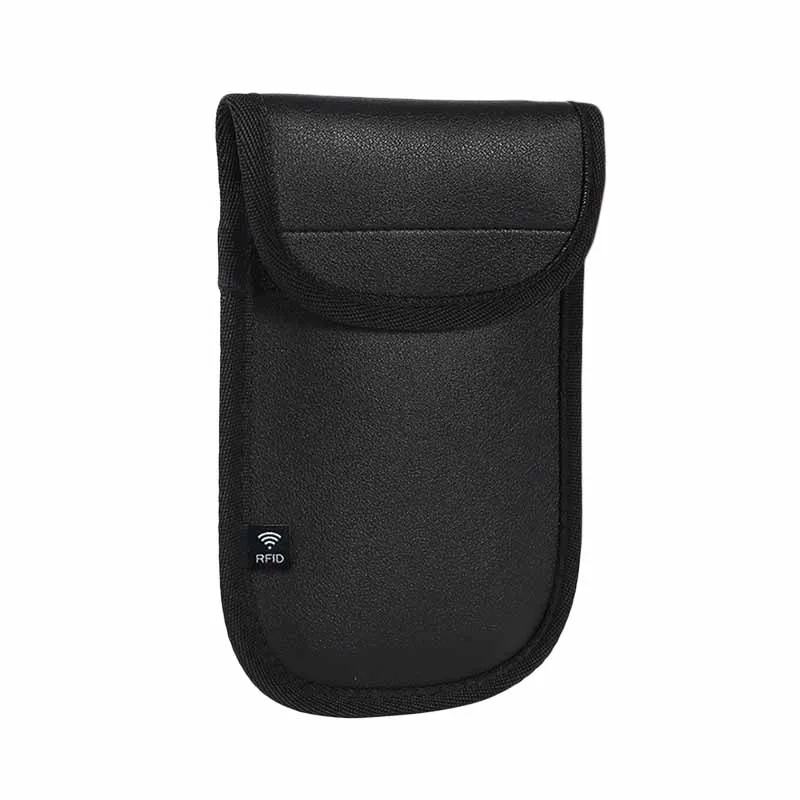 

1Pcs Key Black Durable RFID Signal Pouch Case Bag Holder Protector Accessories