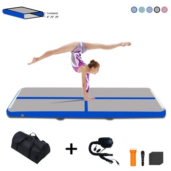 

10ft*39in*4in Inflatable Air Track Tumble Track air Mat Gymnastics Airtrack Training Home Use Cheerleading Yoga Electric Pump