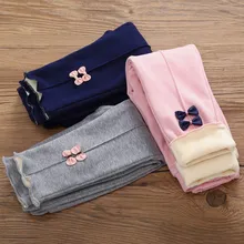 Douyin/штаны для девочек в стиле знаменитостей; Новинка года; стильные двухслойные леггинсы; плотная верхняя одежда с начесом; модная весенняя одежда