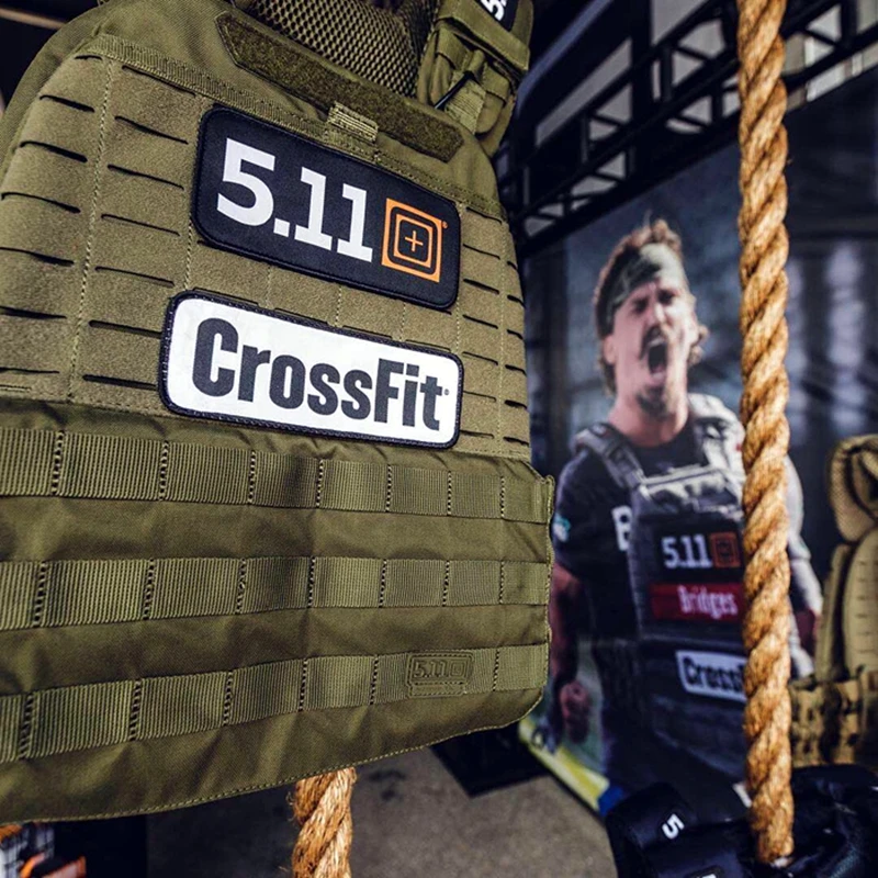 Crossfit Military Velcro Patches