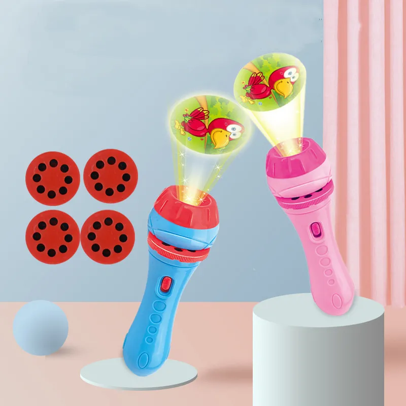1 pçs bebê dormindo história lanterna lâmpada do projetor brinquedos de educação precoce brinquedo para o miúdo feriado aniversário presente natal 2020 luz acima brinquedo| | -