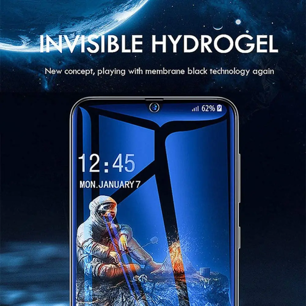Защитная Гидрогелевая пленка для Samsung защитная A51 A50 A40 A20 Note 10 Plus S10 S20 A10 S8 S9 не