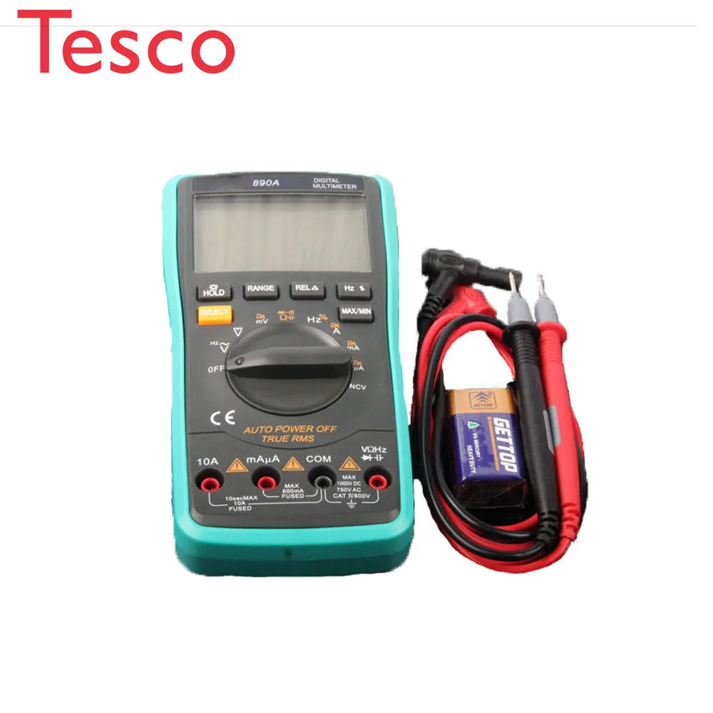 

Belton True RMS measurement digital multitester multimeter dual display with analog bar display