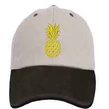 Винтажная танцевальная Кепка с ананасом, Черная кепка с бутербродом