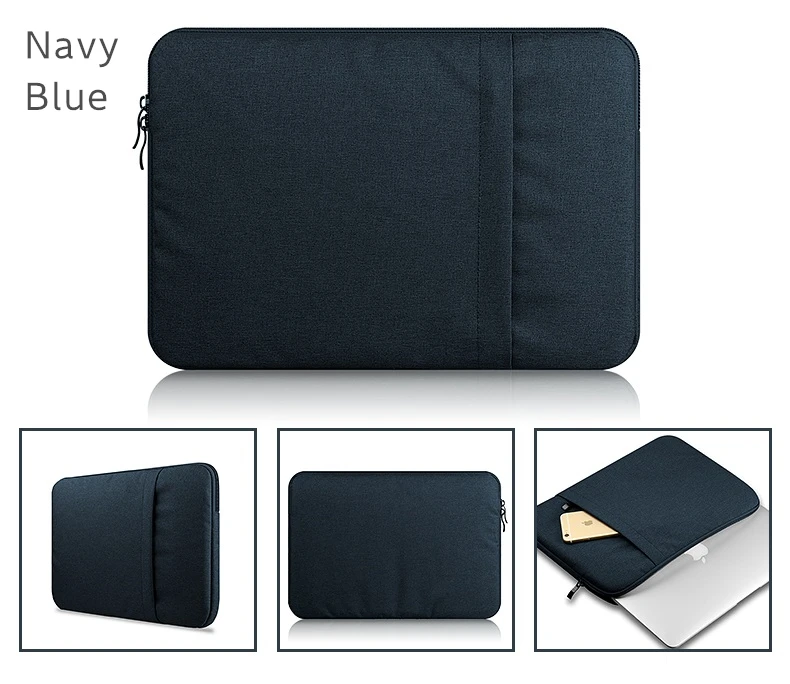 New Sleeve Bag For Notebook Laptop 11" 13" 14" 15" 15.6" Pouch Case For Macbook Air Pro 12 13.3 15.4 16 inch