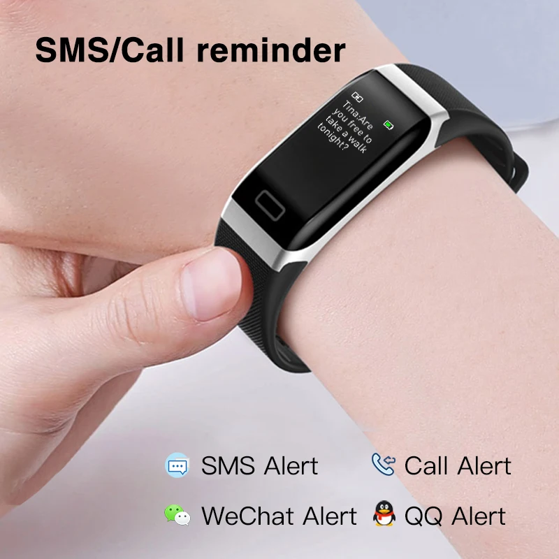 L8STAR R7 USB зарядка смарт Браслет фитнес трекер для измерения сердечного ритма IP68