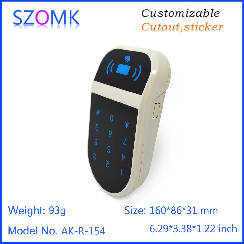 

4 pcs 160*86*31mm new design RFID reader plastic handheld enclosure access control sensor plastic enclosure box instrument case