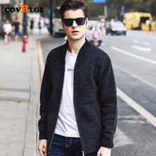 New Casual Winter Solid Color Cardigan Sweater Coat Baseball Collar Plus Velvet Thick Sweater Youth Men Warm Sweater Coat MWK010 New Casual Winter Solid Color Cardigan Sweater Coat Baseball Collar Plus Velvet Thick Sweater Youth Men Warm Sweater Coat MWK010