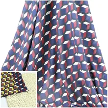 Заказной Завод прямого моделирования шелковое платье Тканое геометрическое саржевое шифоновый, ткань с принтом модная набивная ткань