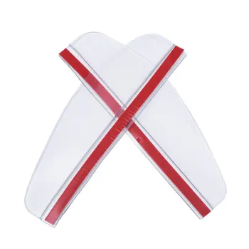 

Car Rearview Mirror Rain Eyebrow Car Rain Visor Transparent Thickening OPP Bag Two Pieces Blcak Transparent