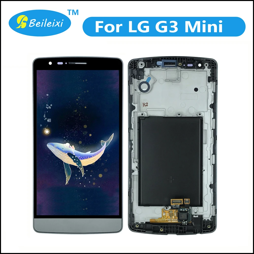 

LCD Display Touch Screen Digitizer Assembly with frame For LG G3 Mini D722 D725 D728 D722K