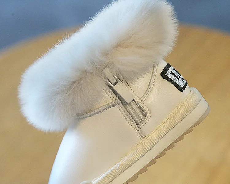 Children's Snow Boots 1-3 Years Old Girls Baby Princess Cotton Shoes Baby Toddler Shoes Children Winter Baby Boots