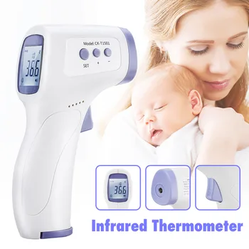 

Infrared Thermometer Digital Non-contact Forehead Thermometer Adult Digital Laser Fever Digital Measure Tool for Temperature