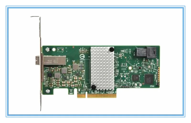 

LSI SAS 9300-4i4e LSI00348 SAS3008 12Gb PCI-e3.0 color box