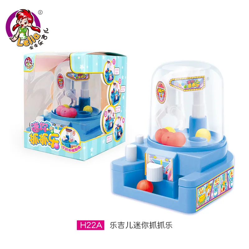 

Toys Joy Catch Crane Machine H22A Mini Clip Crane Machine Catch Ball Candy Small Game Machine CHILDREN'S Toy