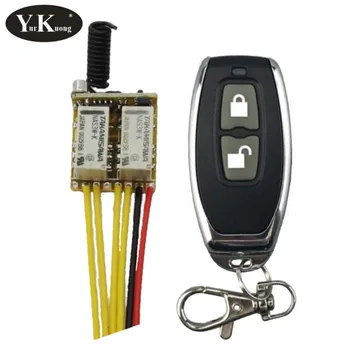 

2 CH Mini Relay Remote Switch 3.7V 4.5V 6V 7.4V 9V Normally Open Close Wireless Switches Key Trigger Button Remote Switch 315433