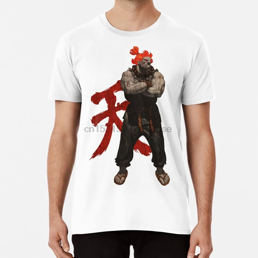 AKUMA 04 T shirt akuma ryu oni messatsu tekken heihaichi demon fists | Мужская одежда