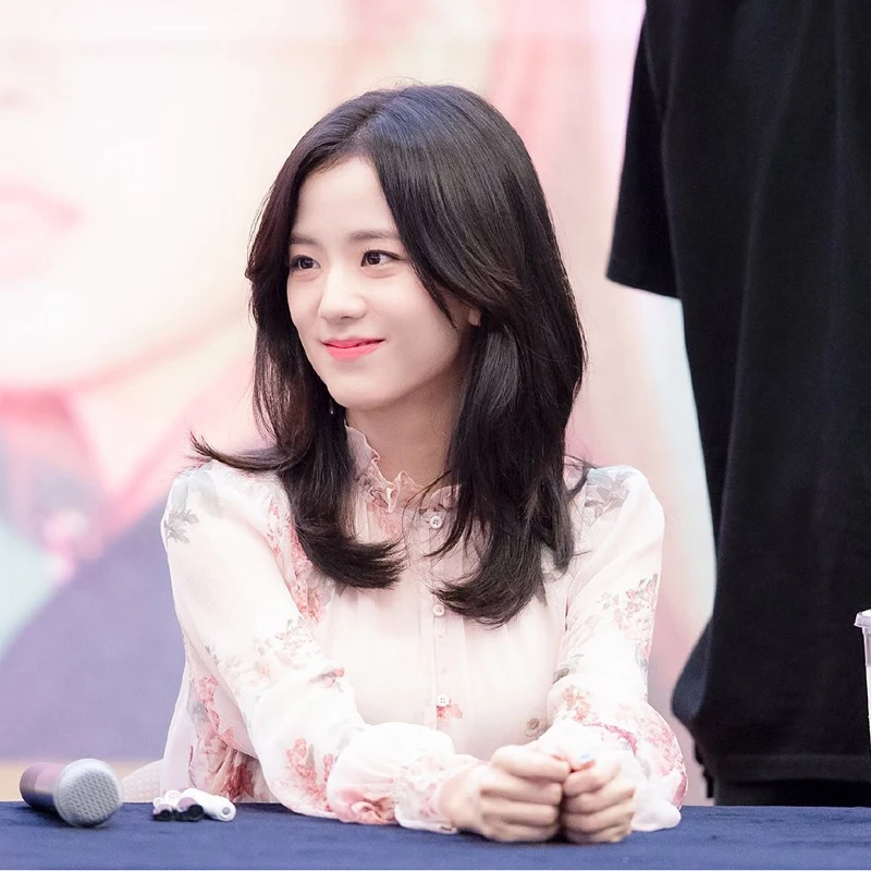Kpop Blackpink Jisoo Корея свежий сладкий темперамент цветок шифоновая рубашка женская Свободная рубашка Летняя Повседневная блуза с длинным рукавом