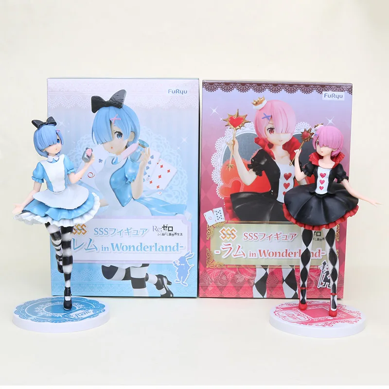 Anime Re:Life in a different world from zero Rem In Wonderland Figure New No Box