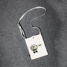 Маленькая женская Холщовая Сумка на плечо, сумка-мессенджер, японская сумка, сумка через плечо, сумка на плечо