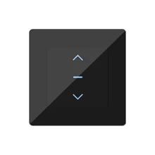 

WIFI Smart Touch Switch EU Standard Light Switch Smart APP Remote Control Supports Smart Home Smart Curtain Switch