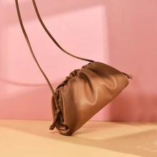 Роскошная дизайнерская сумка из мягкой кожи, сумка для банкета, клатч для рук, женская сумка-мессенджер, модная женская сумка через плечо