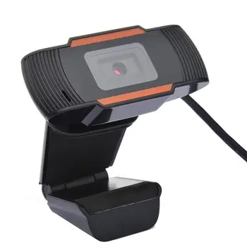 

A870 PC Webcam HD Video Camera With Microphone 1280 * 720 (1 Million Pixels) Up & Down 30 Degrees Rotatable Auto Focus