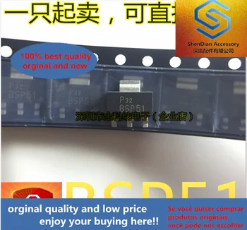 

10pcs only orginal new BSP51 SOT223 N Darlington 60V 1A SMD transistor 2