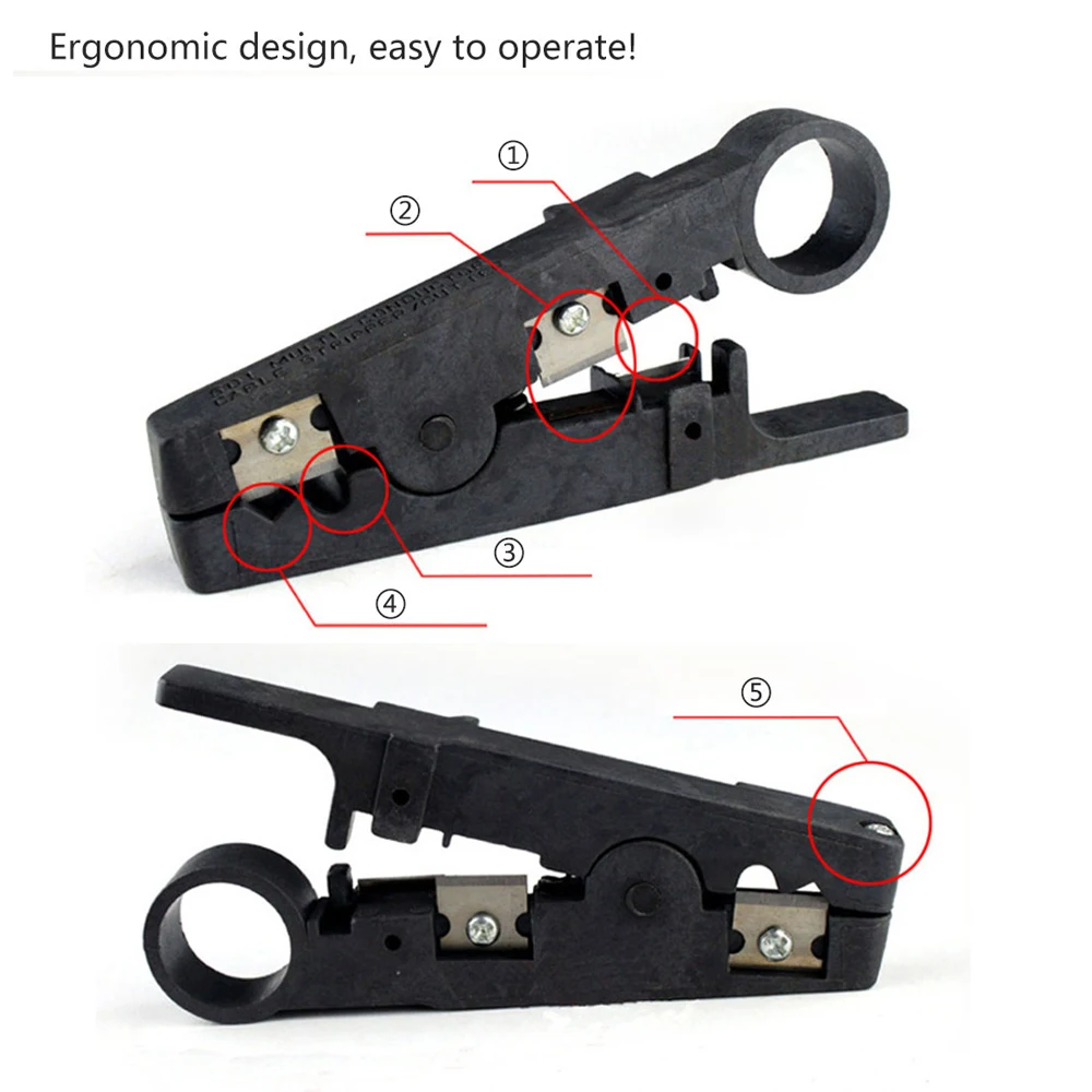 Кабельный резак для резки инструмент RJ45 пуансон сетевой кабель UTP обжимной