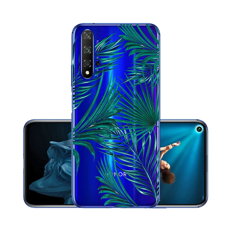 W069 3D DIY чехол с рисунком для huawei Honor 20 силиконовый прозрачный Футляр защитный бампер huawei Honor 20s 20 Pro Honor20 чехол - Цвет: W069