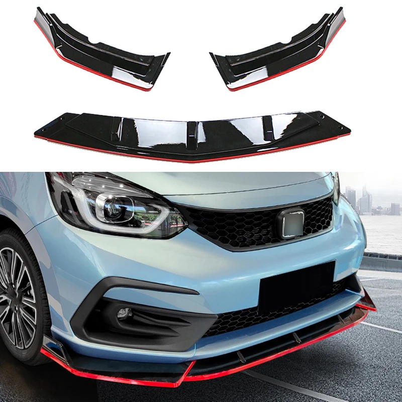 

For Honda Fit 2021 Four Generations Front Lip Surrounded Front Shovel Modification Bumper Dedicated Honda GR9