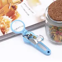 Детские кусачки для ногтей с увеличительным стеклом, карманная Кусачка для ногтей на палец, триммер, Маникюрный Инструмент, уход за ногтями для детей, 72XC