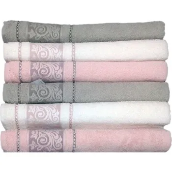 

NURACK Luxury Hand Face English Cotton Hand And Face 12-Piece Eco-Friendly Washcloth Set for Bath, 50x90