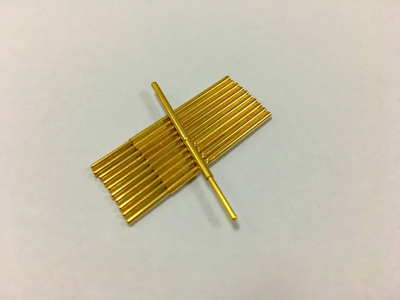Ponta de Prova Conveniente e Durável Primavera Teste Capa Latão Metal Comprimento 33.35mm 100 Pçs – Set Pa100-j